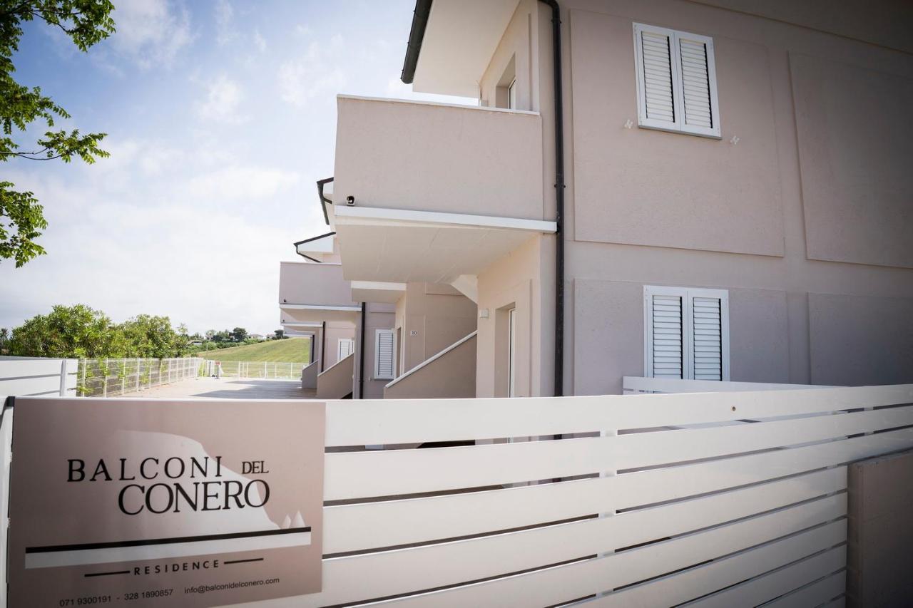 Balconi Del Conero Aparthotel Numana Exteriör bild